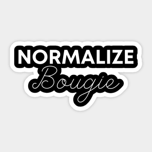 Normalize Bougie Sticker